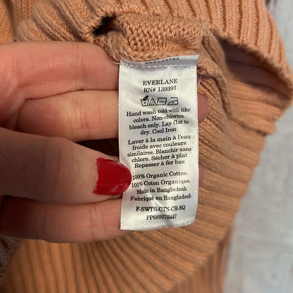 NWT Everlane The Organic Cotton Crew Sweater - Picture 13 of 14